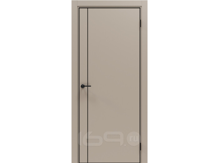 ДП Порта-50.11 4AB Keramik Beige 200*90, кромка-алюминиевая черная матовая