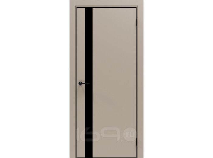 ДП Порта-51 4AB Keramik Beige Black Star 200*80, кромка-алюминиевая черная матовая