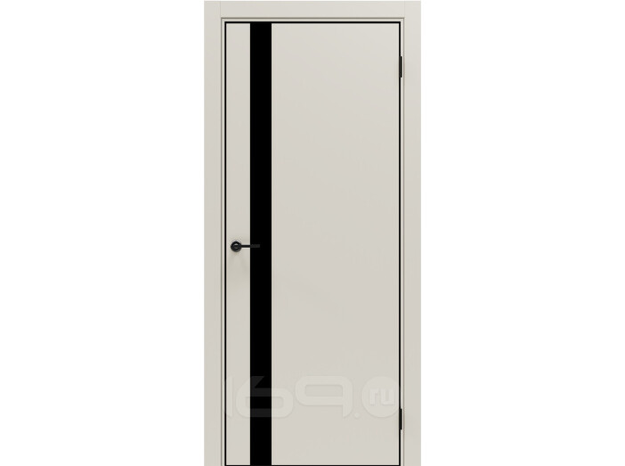 ДП Порта-51 4AB Keramik Valse Black Star 200*80, кромка-алюминиевая черная матовая