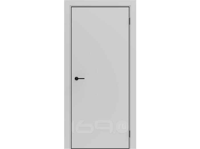 ДПГ Флекс Эмаль Порта-50 4AB Shellac Grey 220*60, кромка-алюминиевая черная матовая