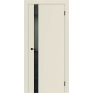 Дверь межкомнатная Порта ПТА-51 B ПЭТ, Shellac Cream, глухая, каркасно-щитовая