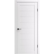 Дверь межкомнатная Порта-212 FlexEmal(PET) Shellac White, глухая, царговая