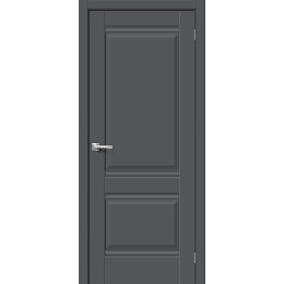 Дверь межкомнатная Прима-2 ПЭТ Stormy Silk, глухая, кромка нет, царговая
