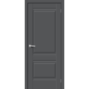 Дверь межкомнатная Прима-2 ПЭТ, Stormy Silk, глухая, царговая