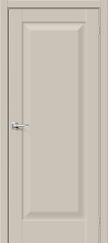Дверь межкомнатная Прима-20 ПЭТ Cream Silk, глухая, царговая