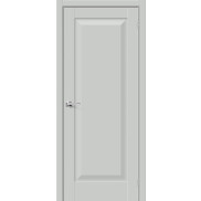 Дверь межкомнатная Прима-20 ПЭТ Grey Silk, глухая, царговая