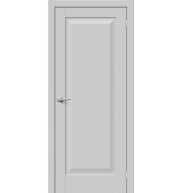 Дверь межкомнатная Прима-20 ПЭТ, Grey Silk, глухая, царговая