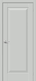 Дверь межкомнатная Прима-20 ПЭТ Grey Silk, глухая, царговая