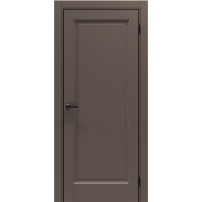 Дверь межкомнатная Neo 11 ПЭТ, Keramik Brown, глухая, филенчатая