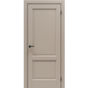 Дверь межкомнатная Неоклассико-12 ПЭТ, Keramik Beige, глухая, филенчатая