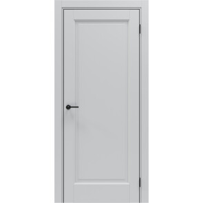 Дверь межкомнатная ФлексЭмаль Neo 11, Shellac Grey, глухая, филенчатая