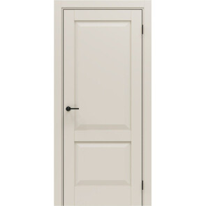 Дверь межкомнатная ФлексЭмаль Neo 2, Shellac Cream, глухая, филенчатая