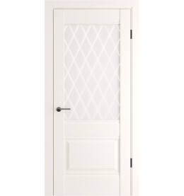 Дверь межкомнатная Классико-43 Полипропилен, Nevada-R, остекленная, царговая