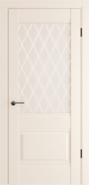 Дверь межкомнатная Классико-43 Полипропилен, Nevada Wood, глухая, царговая