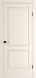 Дверь межкомнатная Неоклассико-2 Полипропилен Nevada Wood, остекленная, кромка нет, филенчатая