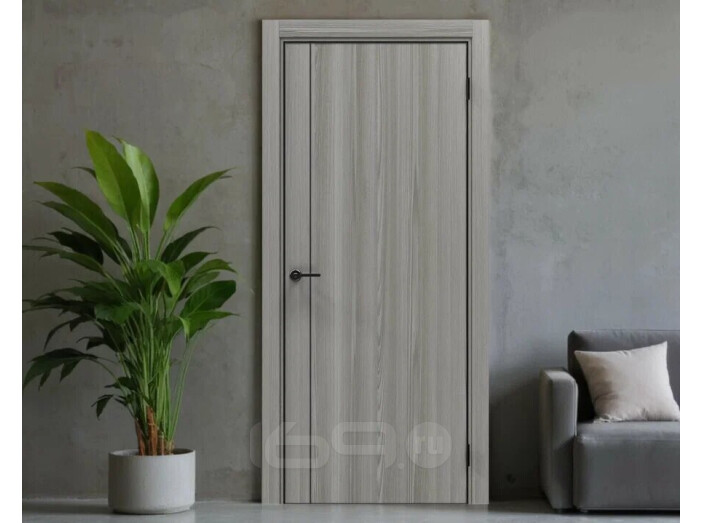 ДПГ ПП Порта-50.11 4AB Grey Oak 210*60, кромка-алюминиевая черная матовая