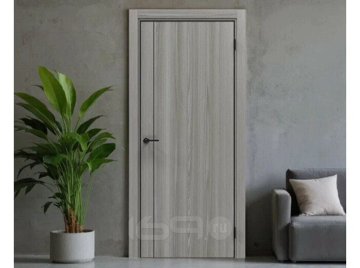 ДПГ ПП Порта-50.11 4AB Grey Oak 210*80, кромка-алюминиевая черная матовая