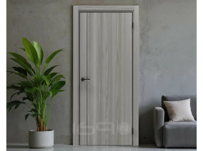 ДПГ ПП Порта-50.11 4AB Grey Oak 220*90, кромка-алюминиевая черная матовая