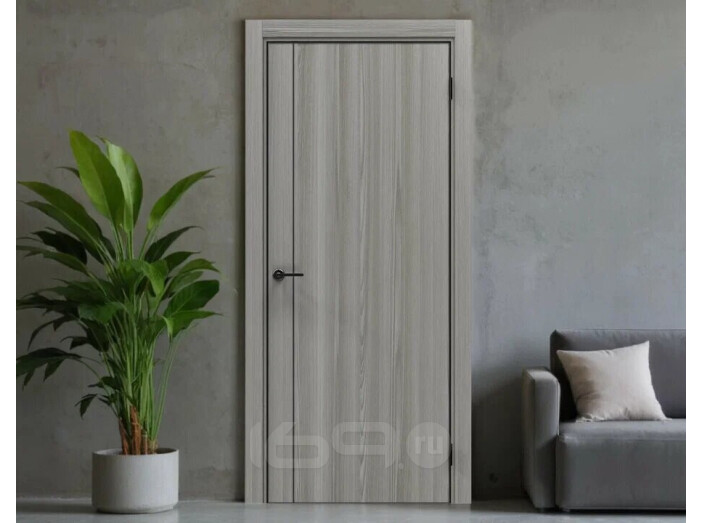 ДПГ ПП Порта-50.11 4AB Grey Oak 230*90, кромка-алюминиевая черная матовая