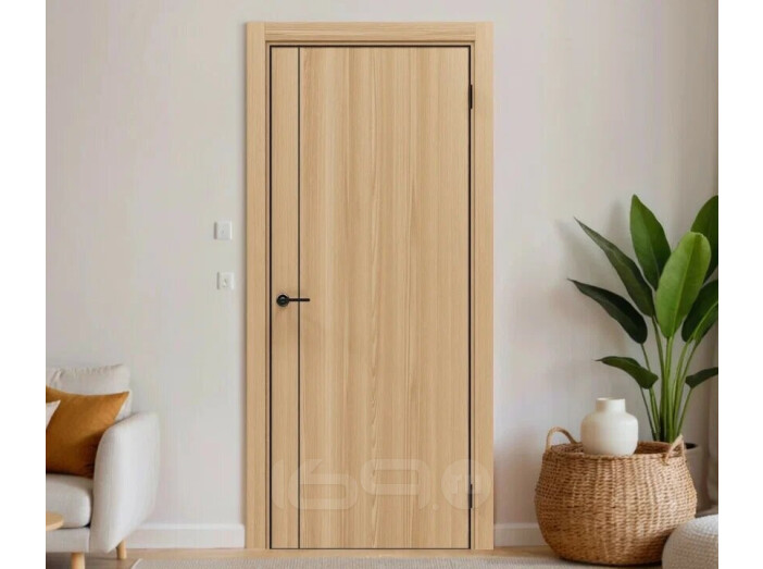 ДПГ ПП Порта-50.11 4AB Natural Oak 210*70, кромка-алюминиевая черная матовая