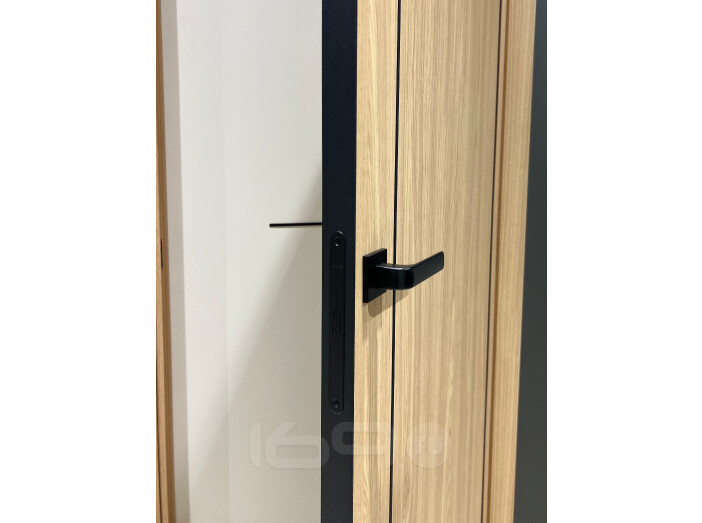 ДПГ ПП Порта-50.11 4AB Natural Oak 220*60, кромка-алюминиевая черная матовая