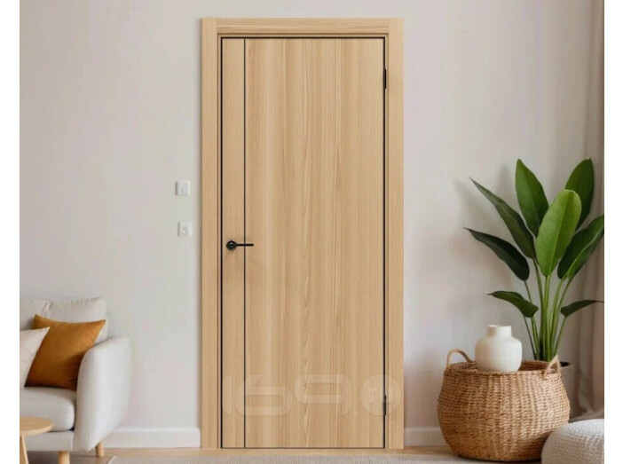 ДПГ ПП Порта-50.11 4AB Natural Oak 230*90, кромка-алюминиевая черная матовая