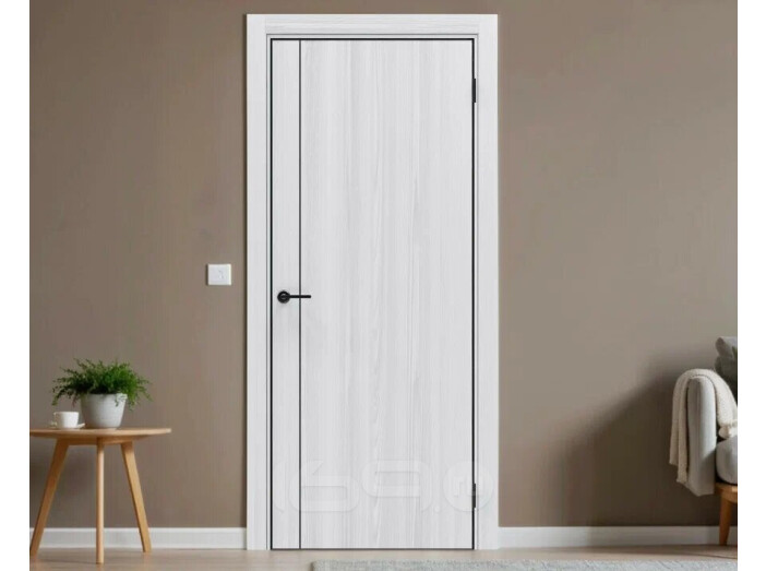 ДПГ ПП Порта-50.11 4AB White Oak 210*70, кромка-алюминиевая черная матовая