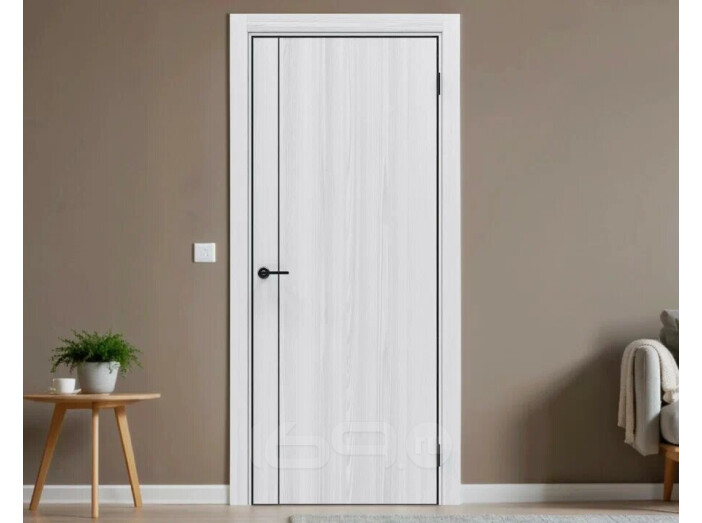 ДПГ ПП Порта-50.11 4AB White Oak 210*90, кромка-алюминиевая черная матовая