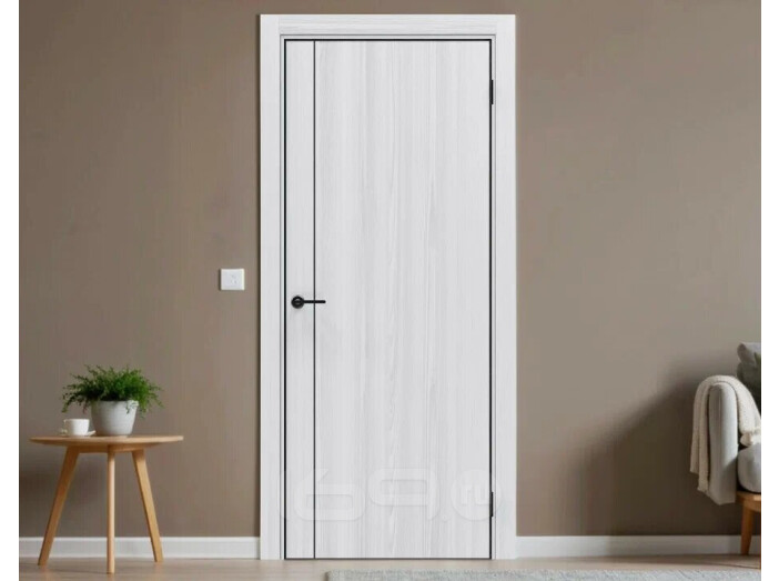 ДПГ ПП Порта-50.11 4AB White Oak 220*60, кромка-алюминиевая черная матовая