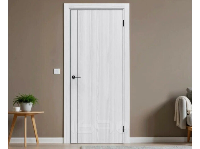 ДПГ ПП Порта-50.11 4AB White Oak 220*80, кромка-алюминиевая черная матовая