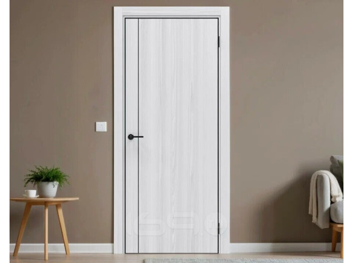 ДПГ ПП Порта-50.11 4AB White Oak 230*70, кромка-алюминиевая черная матовая