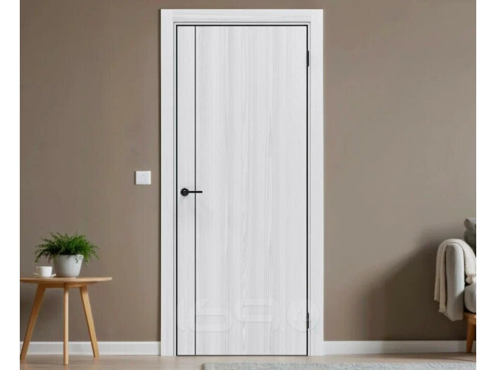 ДПГ ПП Порта-50.11 4AB White Oak 230*80, кромка-алюминиевая черная матовая