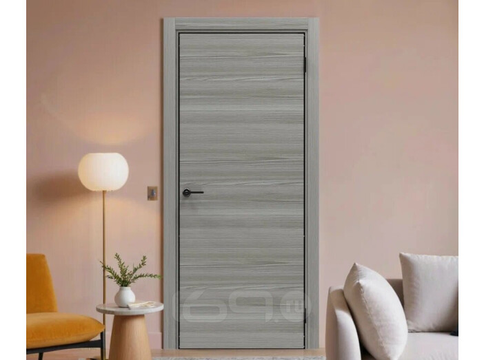 ДПГ ПП Порта-50G 4AB Grey Oak 210*60, кромка-алюминиевая черная матовая