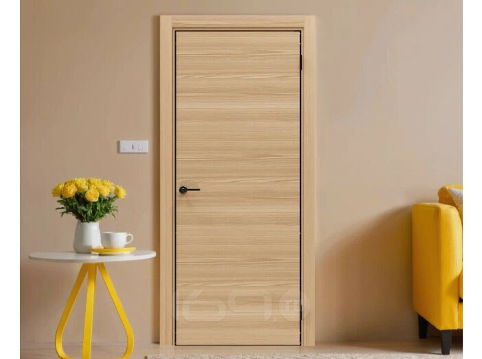 ДПГ ПП Порта-50G 4AB Natural Oak 210*80, кромка-алюминиевая черная матовая