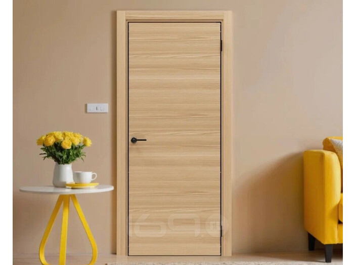 ДПГ ПП Порта-50G 4AB Natural Oak 220*90, кромка-алюминиевая черная матовая