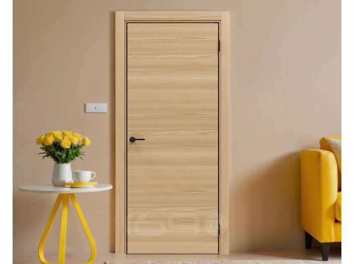 ДПГ ПП Порта-50G 4AB Natural Oak 230*70, кромка-алюминиевая черная матовая