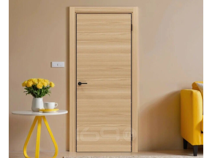 ДПГ ПП Порта-50G 4AB Natural Oak 230*80, кромка-алюминиевая черная матовая