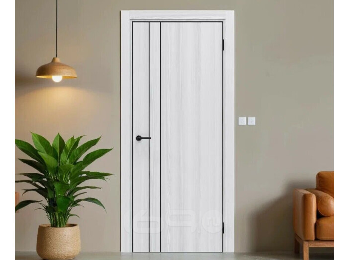 ДПГ ПП Порта-58 4AB White Oak 210*70, кромка-алюминиевая черная матовая