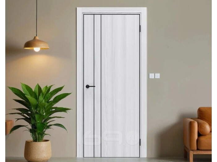 ДПГ ПП Порта-58 4AB White Oak 220*80, кромка-алюминиевая черная матовая
