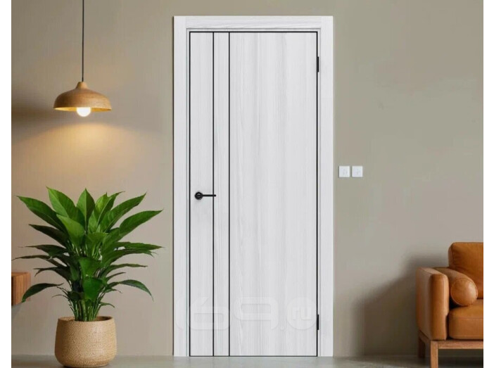 ДПГ ПП Порта-58 4AB White Oak 230*70, кромка-алюминиевая черная матовая