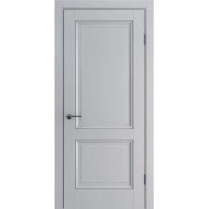 Дверь межкомнатная Классико-32 Полипропилен, Nardo Grey, глухая, царговая