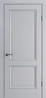 Дверь межкомнатная Классико-32 Полипропилен, Nardo Grey, глухая, царговая