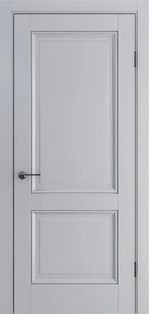 Дверь межкомнатная Классико-32 Полипропилен, Nardo Grey, глухая, царговая