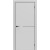 Дверь межкомнатная Порта-50.1 B Полипропилен, Nardo Grey в комплекте с врезанной черной магнитной защелкой, глухая, каркасно-щитовая