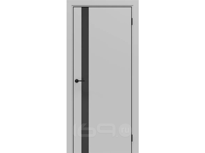 ДПГ ПП Порта-51 4AB Nardo Grey Black Star 200*80, кромка-алюминиевая черная матовая