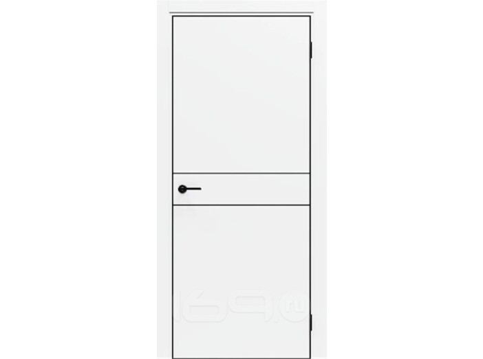 ДПГ ПП Порта-52 4AB Alaska 200*80, кромка-алюминиевая черная матовая