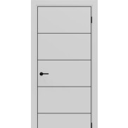 Дверь межкомнатная Порта-54 4AB Полипропилен, Nardo Grey, глухая, каркасно-щитовая