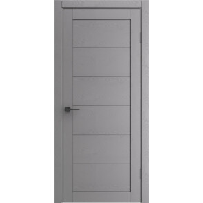 Дверь межкомнатная Порта-210 Полипропилен, Graphite Wood, глухая, царговая