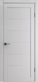 Дверь межкомнатная Порта-210 Полипропилен Nardo Grey, глухая, царговая
