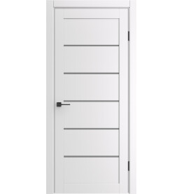 Дверь межкомнатная Порта-220 Полипропилен, Alaska, остекленная, царговая